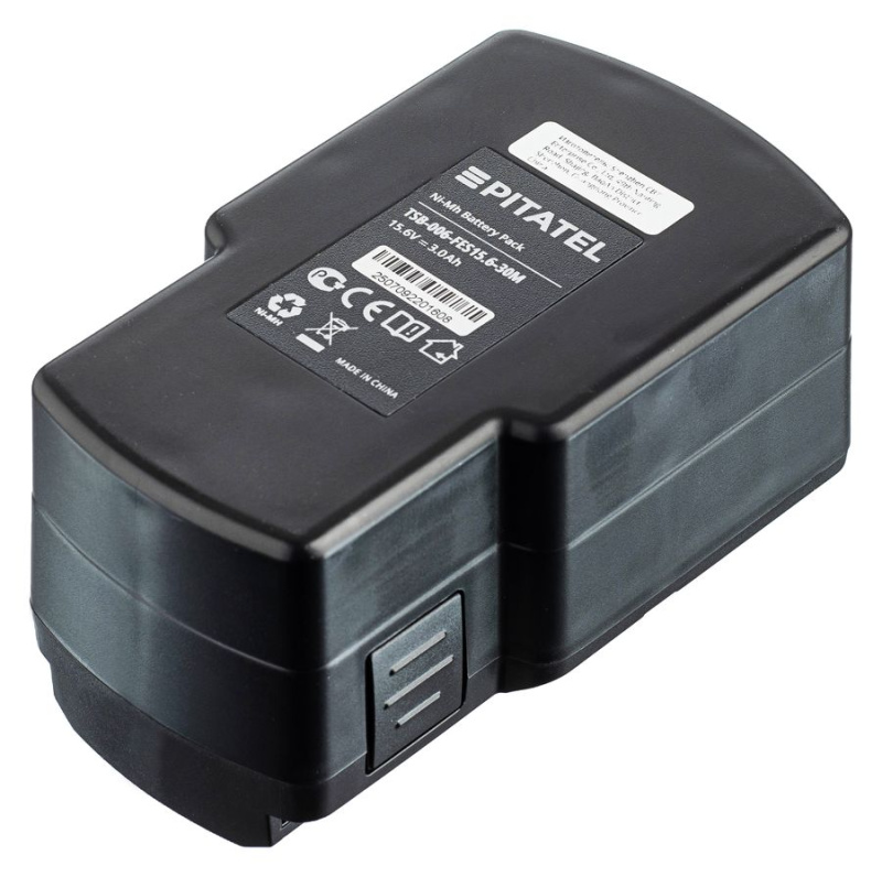 Аккумуляторная батарея Pitatel TSB-006-FES15.6-30M (FESTOOL p/n: PS15.6, BPS15.6S, 492 269, 491 823), Ni-Mh 15.6V 3.0Ah