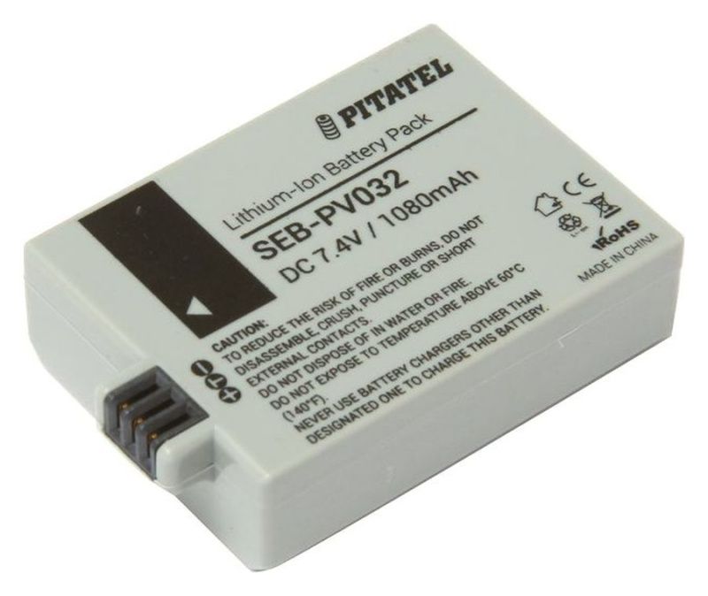 Аккумулятор Pitatel SEB-PV032 для Canon EOS 1000D, 450D, 500D
