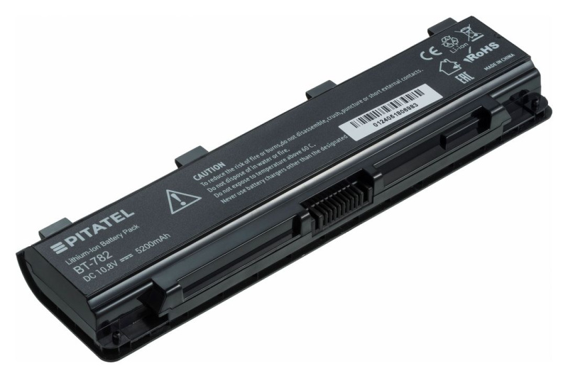 Аккумуляторная батарея Pitatel BT-782E для ноутбуков Toshiba Satellite L800, L805, L830, L835, L840, L845, L850, L855, L870, L875