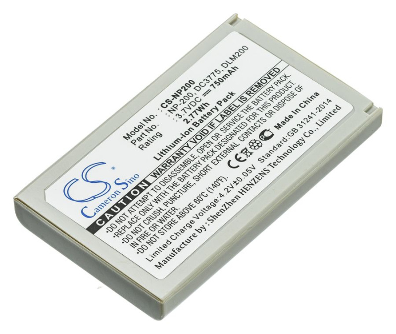 Аккумулятор Pitatel SEB-PV902 для Minolta Dimage Xt, Xt, 900mAh