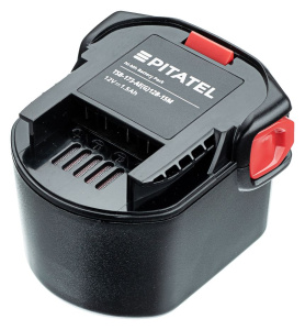 аккумуляторная батарея pitatel tsb-173-ae(g)12b-15m (aeg p/n: b1214g), ni-mh 12v 1.5ah