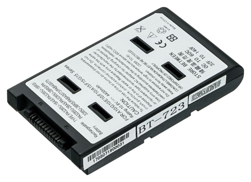 Аккумуляторная батарея Pitatel BT-723 для ноутбуков Toshiba Qosmio E10, F10, F15, G15, G20, G25, Satellite A10, A15, J50, SatPro A10, Tecra A1