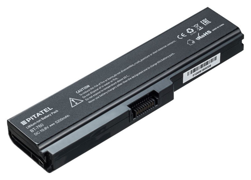 Аккумуляторная батарея Pitatel BT-760E для ноутбуков Toshiba Satellite M300, U400, U500, Portege M801