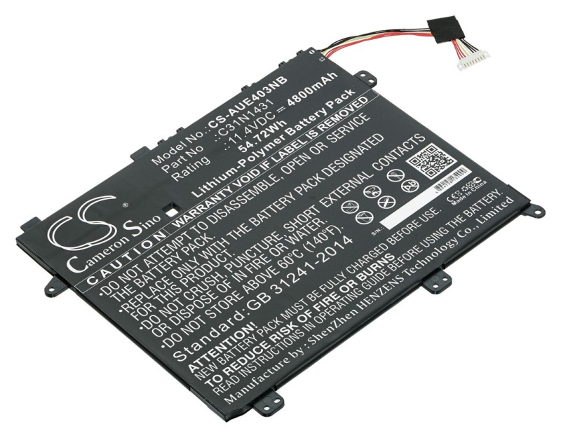 Аккумуляторная батарея Pitatel BT-1517 для Asus Eee Book E403S, Eee Book E403SA, Eee PC E403S