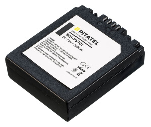 аккумулятор pitatel seb-pv701 для panasonic mc-fz1, fz2, fz3, fz4, fz5, fz10, fz20, 720mah