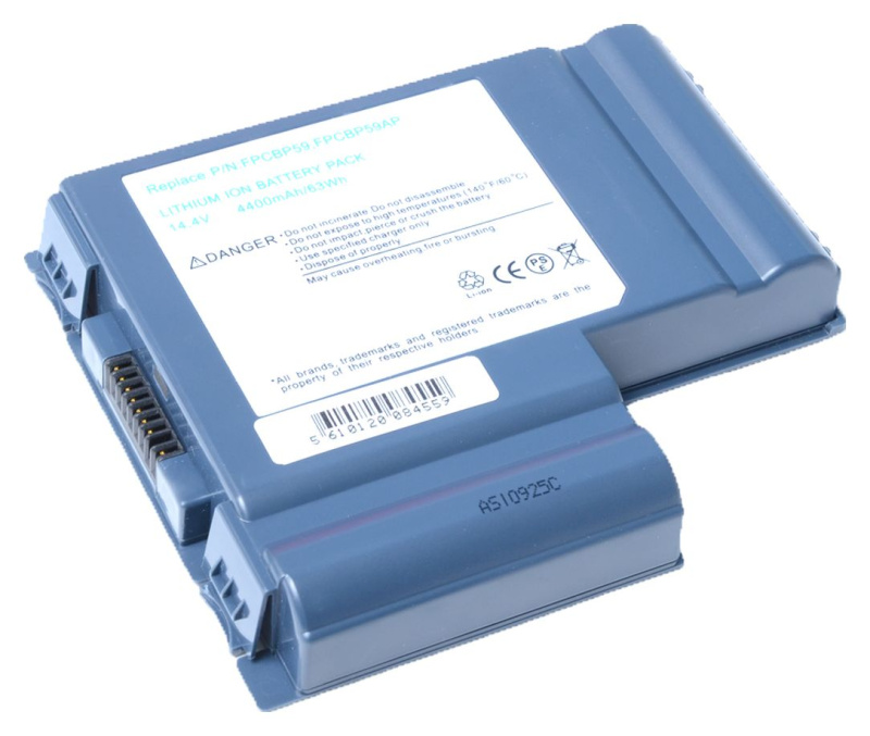 Аккумуляторная батарея Pitatel BT-314 для Fujitsu (Siemens) Lifebook E2010/E4010/E4010D/E7010/E7110, 4400mAh