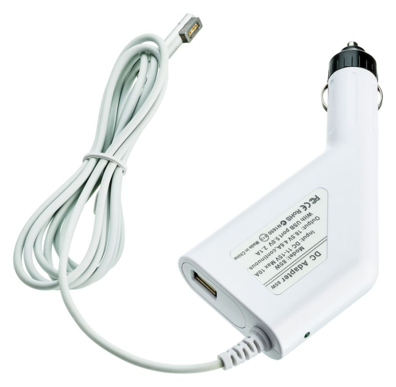 Автоадаптер Pitatel ADC-B23 для ноутбуков Apple 18.5V 4.6A (Magsafe L)