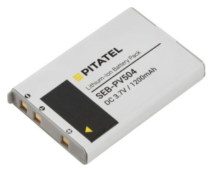 аккумулятор pitatel seb-pv504 для nikon coolpix p500, 1200mah