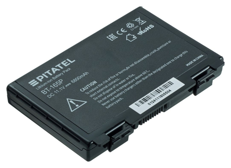 Аккумуляторная батарея Pitatel Pro BT-165P для ноутбуков Asus K40, K50, P50