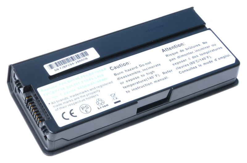 Аккумуляторная батарея Pitatel BT-370 для ноутбуков Fujitsu Siemens LifeBook P8010, P8020