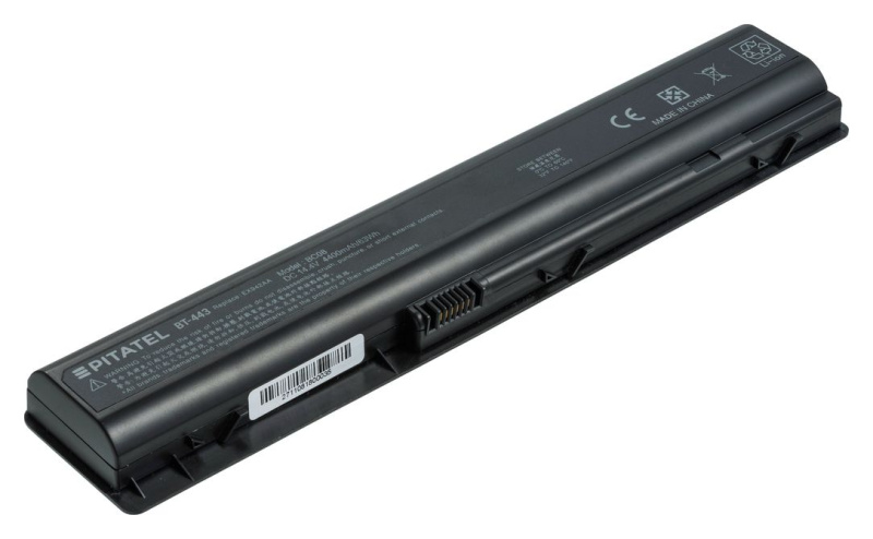 Аккумуляторная батарея Pitatel BT-443 для ноутбуков HP Pavilion dv9000, dv9100, dv9200, dv9500