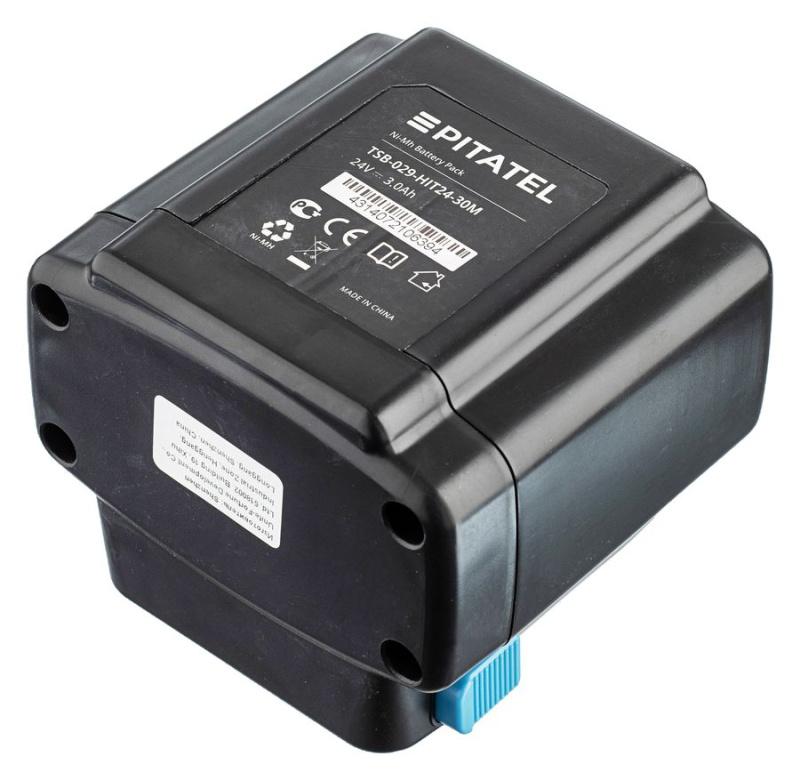 Аккумуляторная батарея Pitatel TSB-029-HIT24-30M (HITACHI p/n: EB 2430HA, EB 2430R, EB 2433X), Ni-Mh 24V 3.0Ah