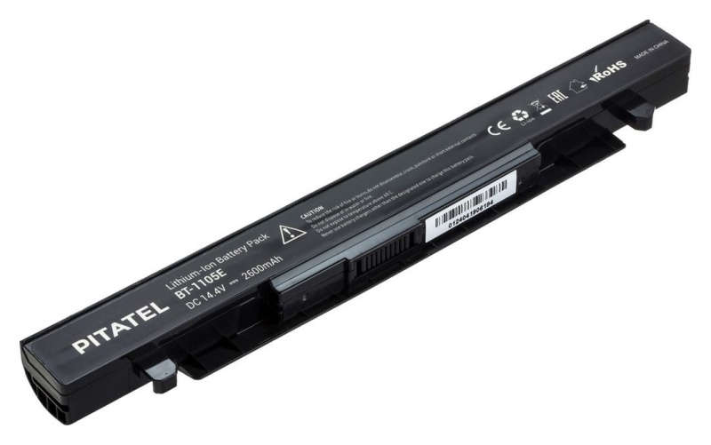 Аккумуляторная батарея Pitatel BT-1105E для ноутбуков Asus X450, X550