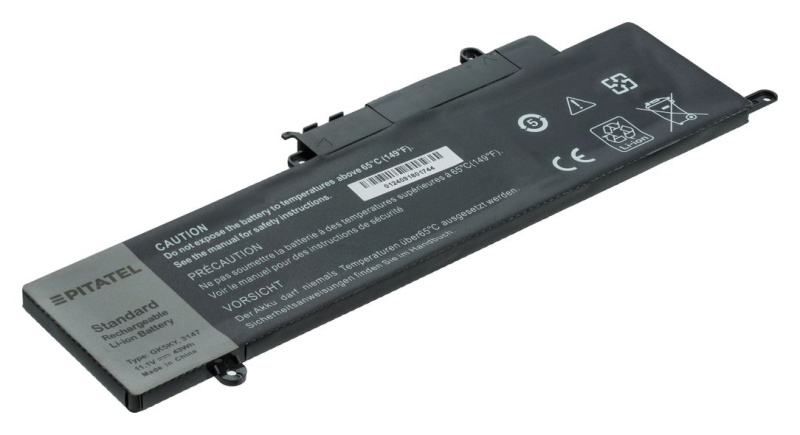 Аккумуляторная батарея Pitatel BT-1228 для ноутбуков Dell Inspiron 11 (3147, 3148, 3152, 3153, 3157, 3158), 13 (7347, 7348), 15 (7558)