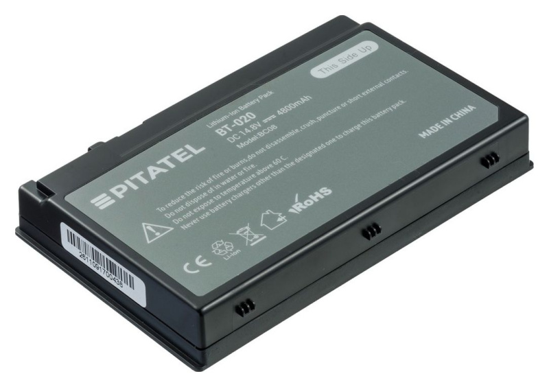 Аккумуляторная батарея Pitatel BT-020 для ноутбуков Acer TravelMate C300, C310, 2410, 4400, Aspire 3020, 3610, 5020