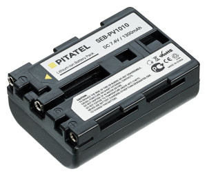 аккумулятор pitatel seb-pv1010 для sony ccd-tr, trv, dcr-dvd, hc, pc, trv, cyber-shot f, r, s, dsrl, alpha a100, dsr-pdx, gv-d, hdr-hc series, 1300mah