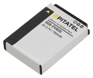 аккумулятор pitatel seb-pv826 для samsung digimax pl210, sh100, wb210, 750mah