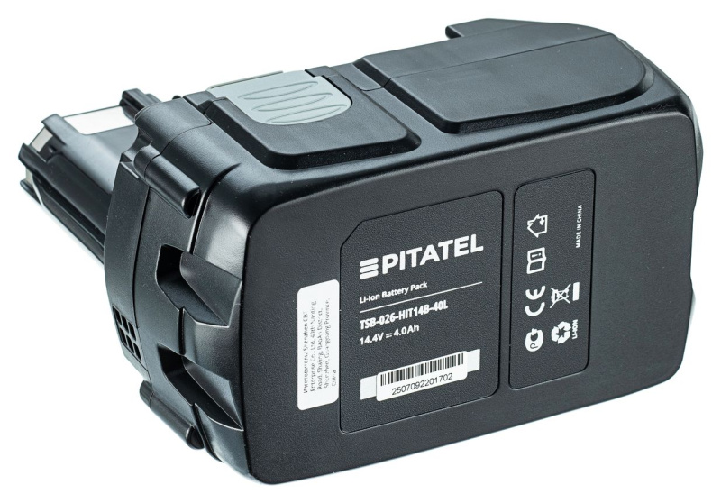 Аккумуляторная батарея Pitatel TSB-026-HIT14B-40L (HITACHI p/n: BCL 1415, BCL 1430, EBL 1430), Li-Ion 14.4V 4.0Ah