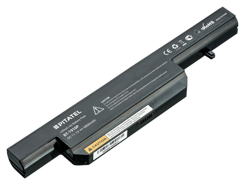 Аккумуляторная батарея Pitatel BT-1910P для ноутбуков Clevo C4100, C4500, C5100