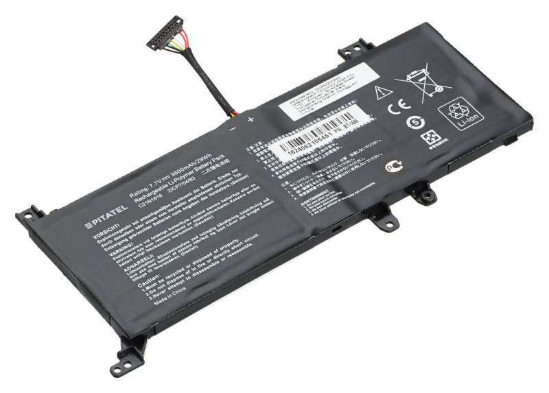 Аккумуляторная батарея Pitatel BT-1585 для Asus A412FA, X412FJ, F512FA, X512DA, Y4100FA