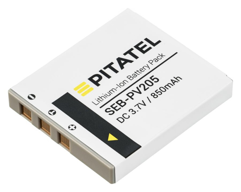 Аккумулятор Pitatel SEB-PV205 для Kodak EasyShare C763, Panasonic Lumix DMC-FX2, FX7, 850mAh