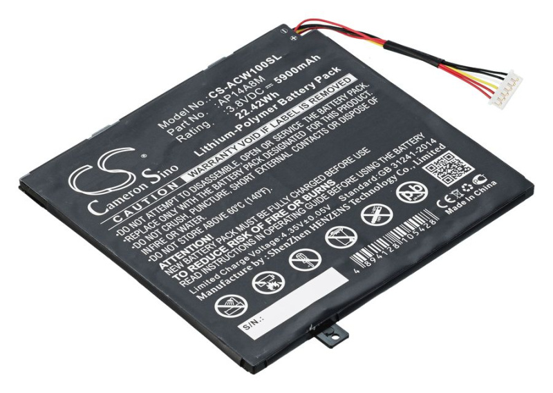 Аккумуляторная батарея TPB-037 для Acer Aspire Switch 10 (SW5-011, SW5-012), Iconia Tab 10 (A3-A20)