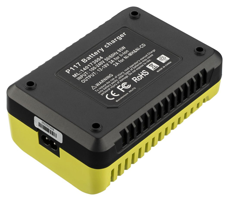 Зарядное устройство Pitatel TSA-109 для Ryobi 12V-18V Li-Ion, Ni-Cd, Ni-Mh