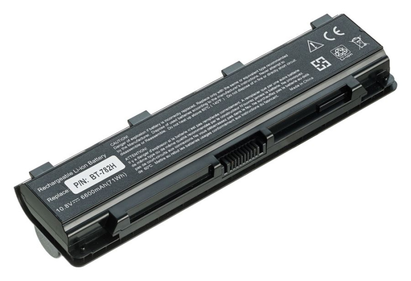 Аккумуляторная батарея Pitatel BT-782H для Toshiba Satellite L800, L805, L830, L835, L840, L845, L850, L855, L870, L875, усиленная