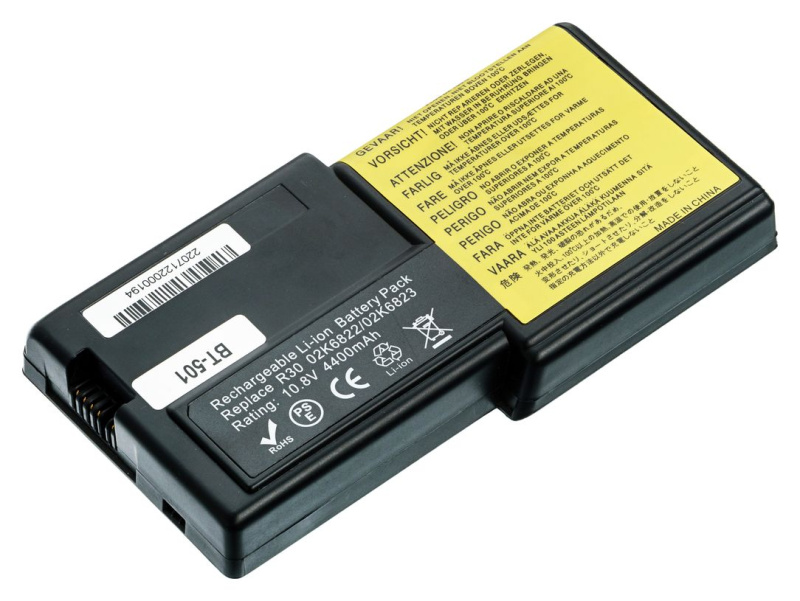 Аккумуляторная батарея Pitatel BT-501 для IBM ThinkPad R30,  ThinkPad R31