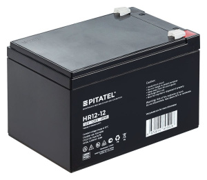 аккумулятор pitatel hr12-12, 12v 12ah