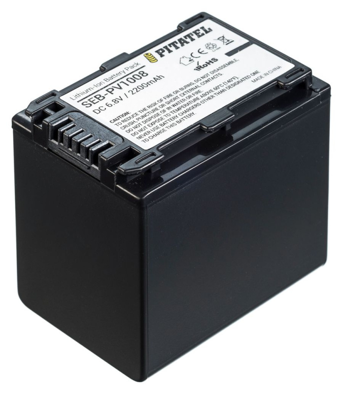 Аккумулятор Pitatel SEB-PV1008 для Sony DCR-DVD108, DCR-DVD308, DCR-DVD408, DCR-DVD508, DCR-DVD610, усиленный, 2200mAh
