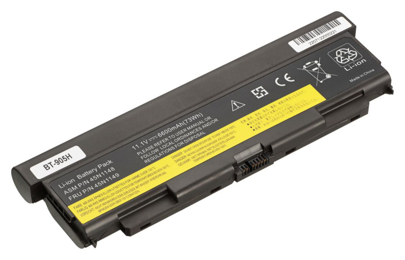 Аккумуляторная батарея Pitatel BT-905H для Lenovo ThinkPad L440, L540, T440p, T540p, W540, W541, усиленная
