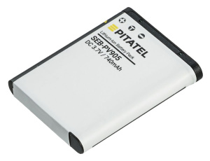 аккумулятор pitatel seb-pv905 для panasonic hx-dc1, dc10, dc15, wa10, pentax optio h90, p70, p80, 740mah