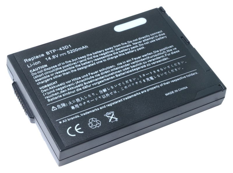 Аккумуляторная батарея Pitatel BT-016 для ноутбуков Acer Travelmate 220/225/230/260/261/280