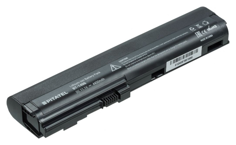 Аккумуляторная батарея Pitatel BT-1406 для ноутбуков HP EliteBook 2560P, 2570P