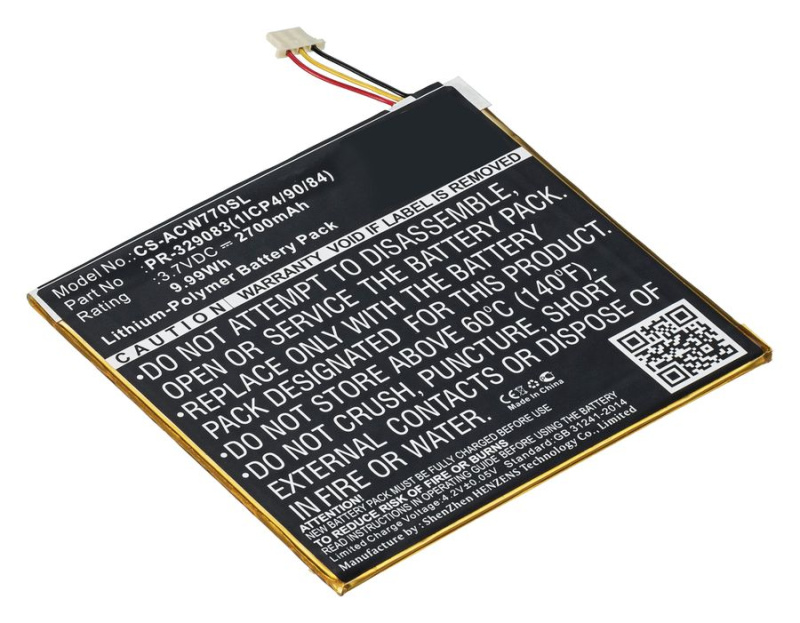 Аккумуляторная батарея TPB-038 для Acer Iconia One B1-770