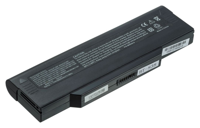 Аккумуляторная батарея Pitatel BT-838 для ноутбуков Mitac 8081, 8381, BP-8X81, S8X81, Winbook C200, Lenovo E255, E256