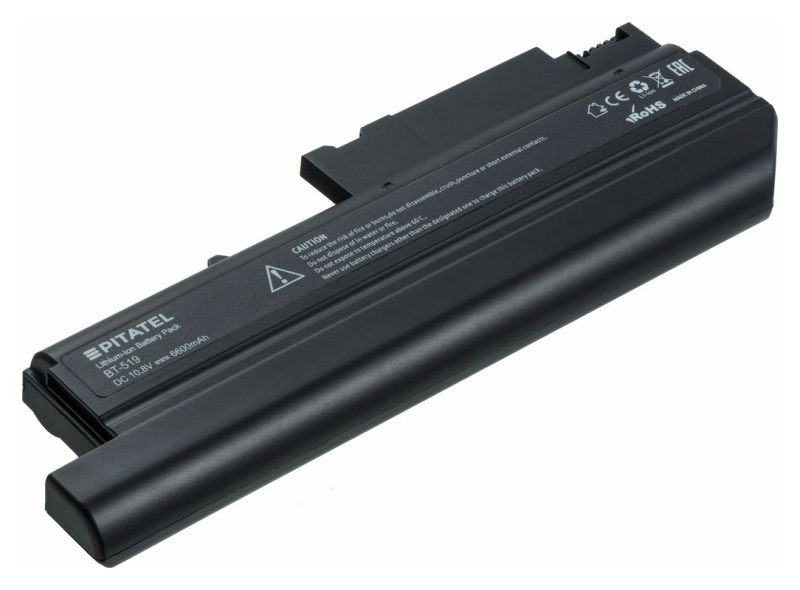 Аккумуляторная батарея Pitatel BT-519 для ноутбуков IBM ThinkPad R50, R51, R52, T40, T41, T42, T43