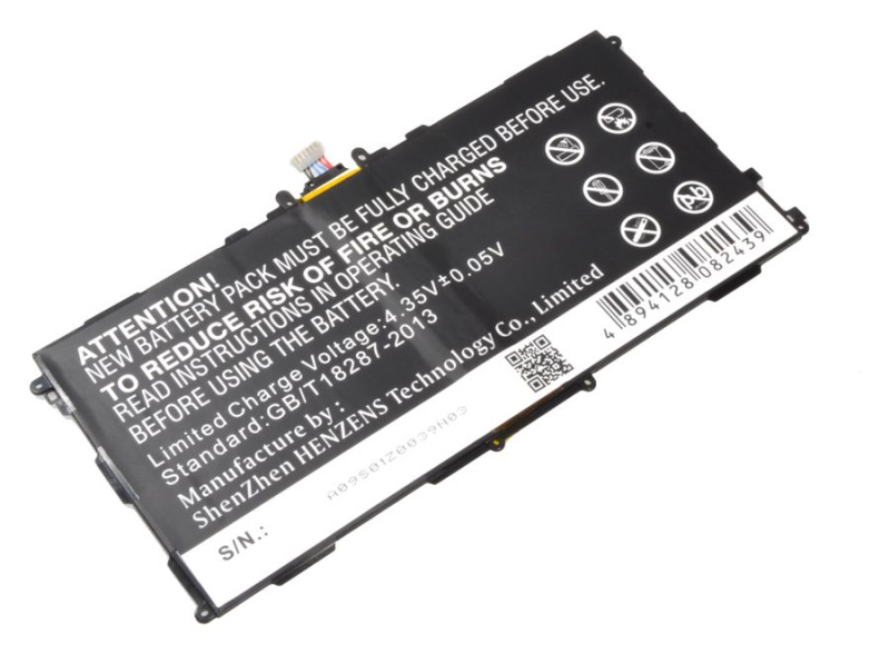 Аккумуляторная батарея TPB-025 для Samsung Galaxy Note SM-P600, SM-P601, SM-P605, Tab Pro 10.1 SM-T520, SM-T525