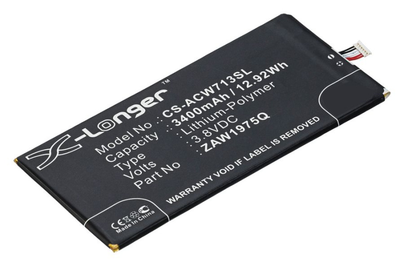 Аккумуляторная батарея TPB-028 для Acer Iconia Tab 7 (A1-713, A1-713HD)