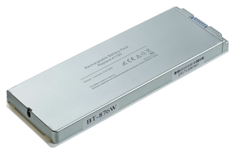 Аккумуляторная батарея Pitatel BT-876W для ноутбуков Apple MacBook 13.3" (A1185)