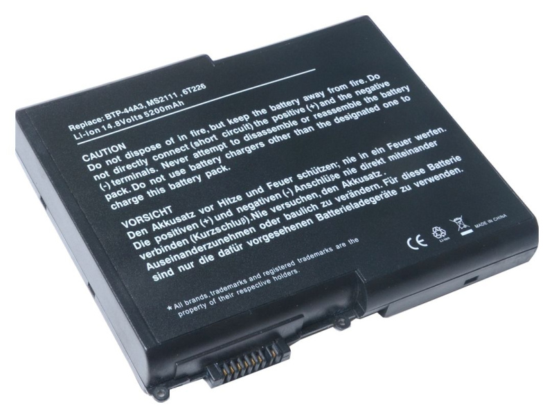 Аккумуляторная батарея Pitatel BT-017 для ноутбуков Acer, Fujitsu