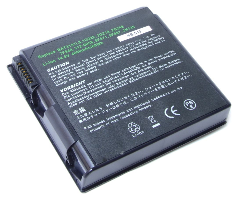 Аккумуляторная батарея Pitatel BT-208 для ноутбуков Dell Inspiron 2600/2650