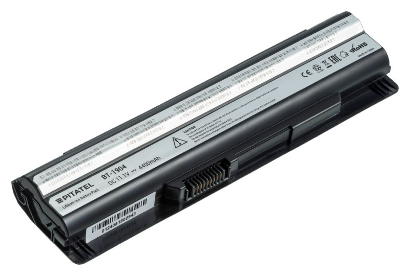 Аккумуляторная батарея Pitatel BT-1904 для ноутбуков MSI FX400, FX600, FX610, FX700, CR650, GE620