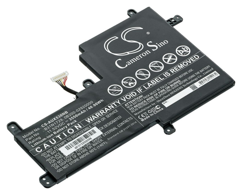 Аккумуляторная батарея Pitatel BT-1541 для Asus VivoBook S15 S530UA, VivoBook S15 S530, S5300UN, VivoBook S15 S530UN