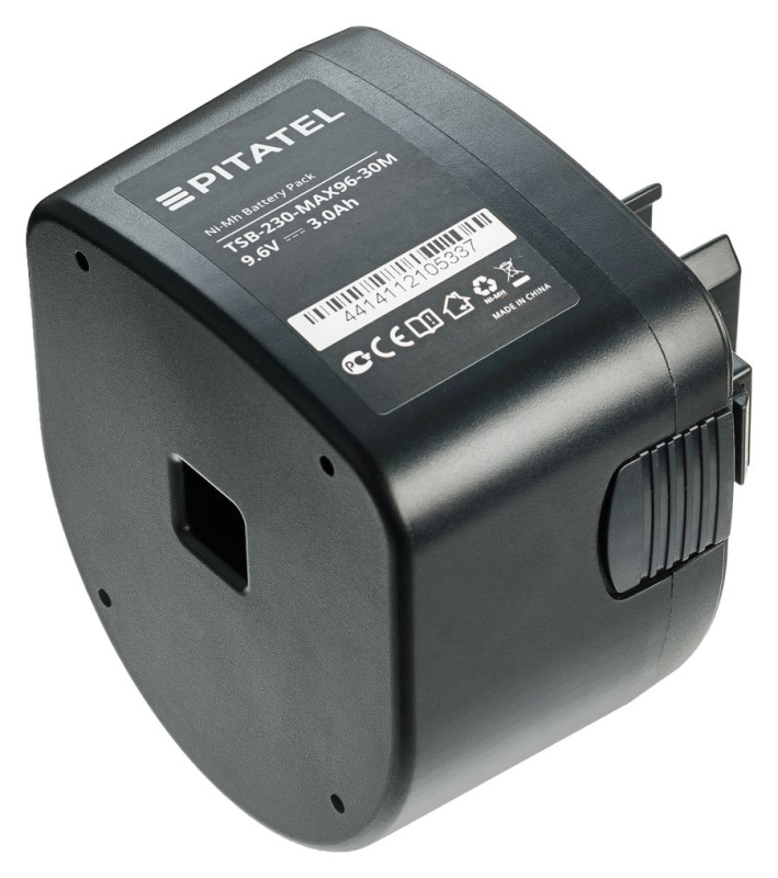 Аккумуляторная батарея Pitatel TSB-230-MAX96-30M (MAX p/n: BLD-0041, RB650, RB655), Ni-Mh 3.0Ah 9.6V