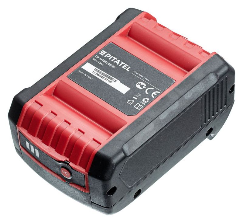 Аккумуляторная батарея Pitatel TSB-144-BOS18B-40L (BOSCH p/n: BAT609, BAT618), Li-Ion 18V 4.0Ah