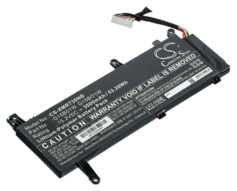 Батарея-аккмулятор Pitatel BT-1565 для Xiaomi 171502-AM, Gaming Laptop 7300HQ 1050Ti, Gaming Laptop 7300HQ 1060