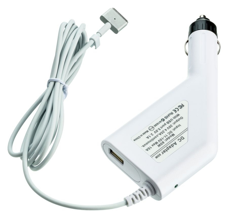 Автоадаптер Pitatel ADC-B24 для ноутбуков Apple 20A 4.25A (Magsafe 2)