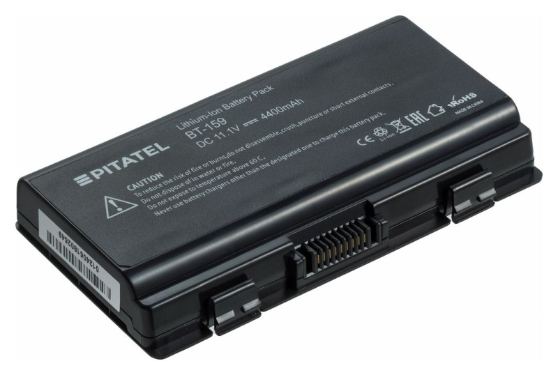 Аккумуляторная батарея Pitatel BT-159 для ноутбуков Asus X51, X51H, X51R, X51RL, T12